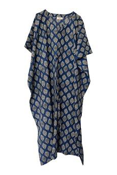 NEW! Cotton Kaftan Long Fish Print via JULAHAS