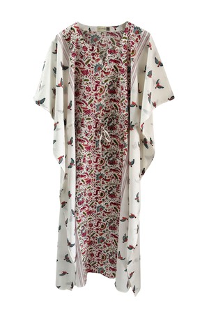 NEW! Cotton Kaftan Long Bird Red from JULAHAS