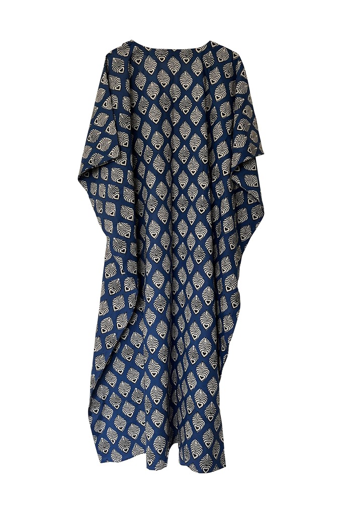 NEW! Cotton Kaftan Long Fish Print from JULAHAS