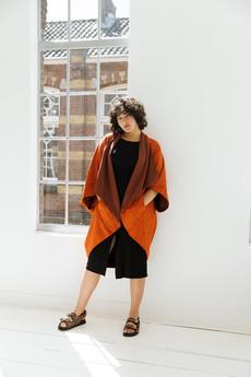 NEW! JIVA Cotton Kimono Earth via JULAHAS