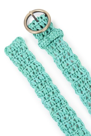 RAFFIA Belt Mint from JULAHAS