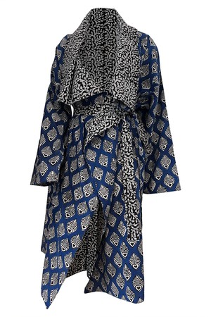 NEW! Reversible Cotton Coat Indigo from JULAHAS