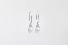 Åland earrings | matte silver via Julia Otilia