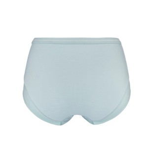 Opal Blue - High Waisted Silk & Organic Cotton Full Brief from JulieMay Lingerie