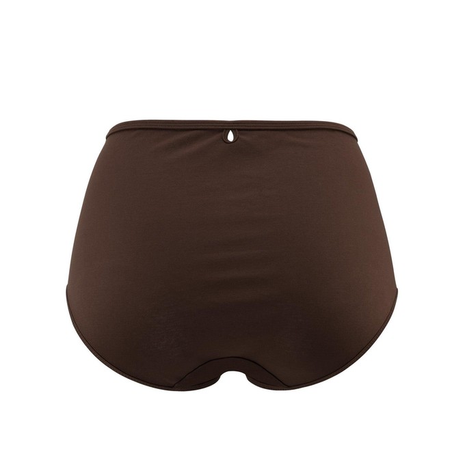 Vanessa- Silk & Organic Cotton Full Brief in Skin Tone Colours from JulieMay Lingerie