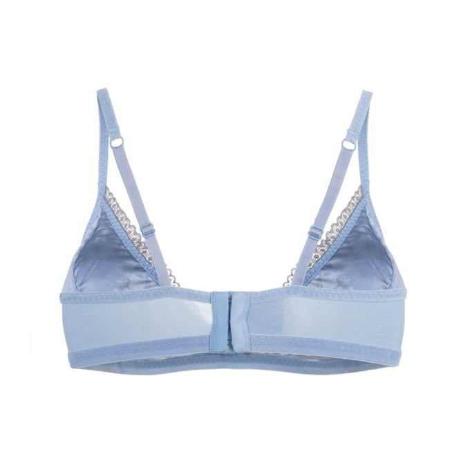 Serenity - Lace Organic Cotton & Silk Bralette from JulieMay Lingerie