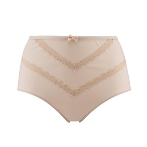 Vanessa- Silk & Organic Cotton Full Brief in Skin Tone Colours from JulieMay Lingerie