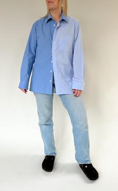 Duo blouse blue - light blue via JUNGL