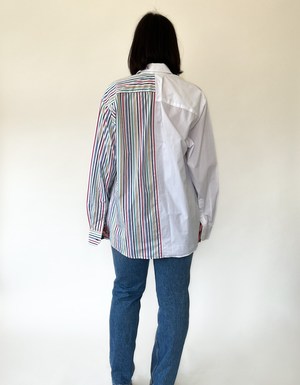 Duo blouse white - rainbow from JUNGL
