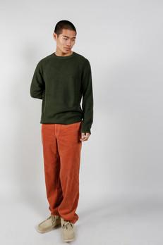 KALDEN Organic Cotton Corduroy Trouser - Ginger via KOMODO