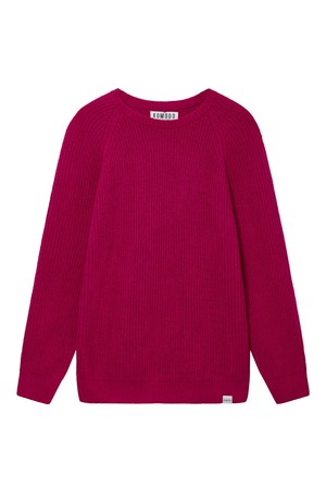 GIOVANNI Wool Blend Jumper - Fuschia from KOMODO