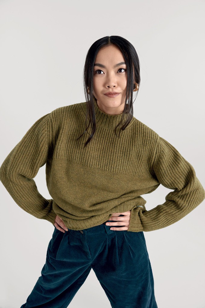 WILD Wool Jumper - Green from KOMODO