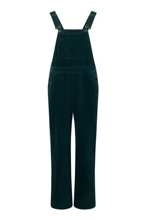 LENI Organic Cotton Corduroy Dungaree - Marine Green from KOMODO