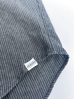 JUDE SHIRT - Monochrome Stripe from KOMODO