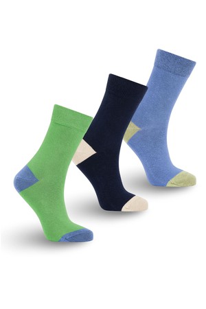 PUNCHY x3 Boxset - GOTS Organic Cotton Socks from KOMODO