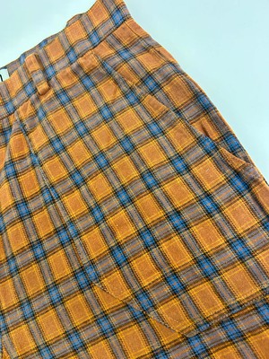 AUTUMN - Organic Cotton Check Flannel Trouser from KOMODO