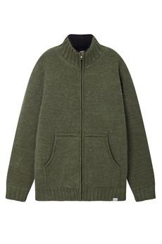 BUNJI Wool Jacket - Khaki via KOMODO