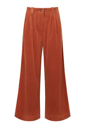 LOLA Organic Cotton Corduroy Trouser - Ginger from KOMODO