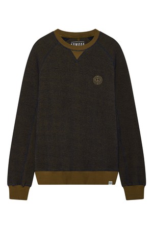 ANTON  - Organic Cotton Sweat Khaki from KOMODO