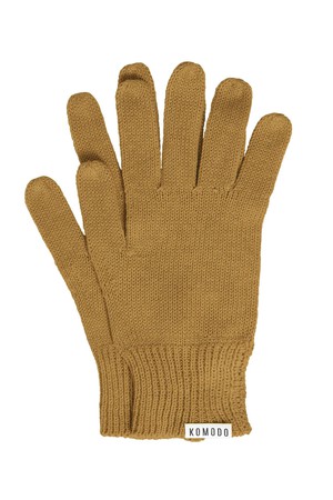 CITY Organic Cotton Gloves - Camel from KOMODO