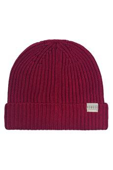 TOWN Organic Cotton Beenie Hat - Red via KOMODO