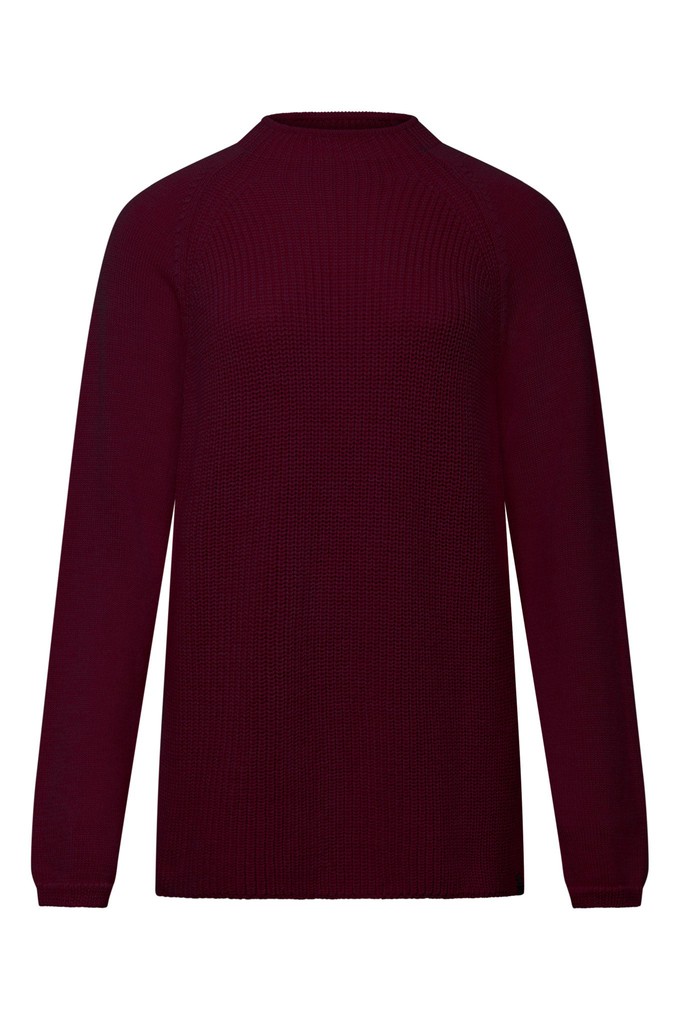 KATTY - Fine Merino Wool Jumper Walnut Brown from KOMODO