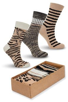 STRIPES Box Assorted - GOTS Organic Cotton Socks Set via KOMODO