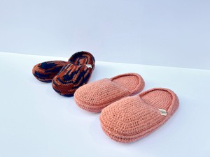 HIDE - Handknitted Wool Slipper Terracotta from KOMODO