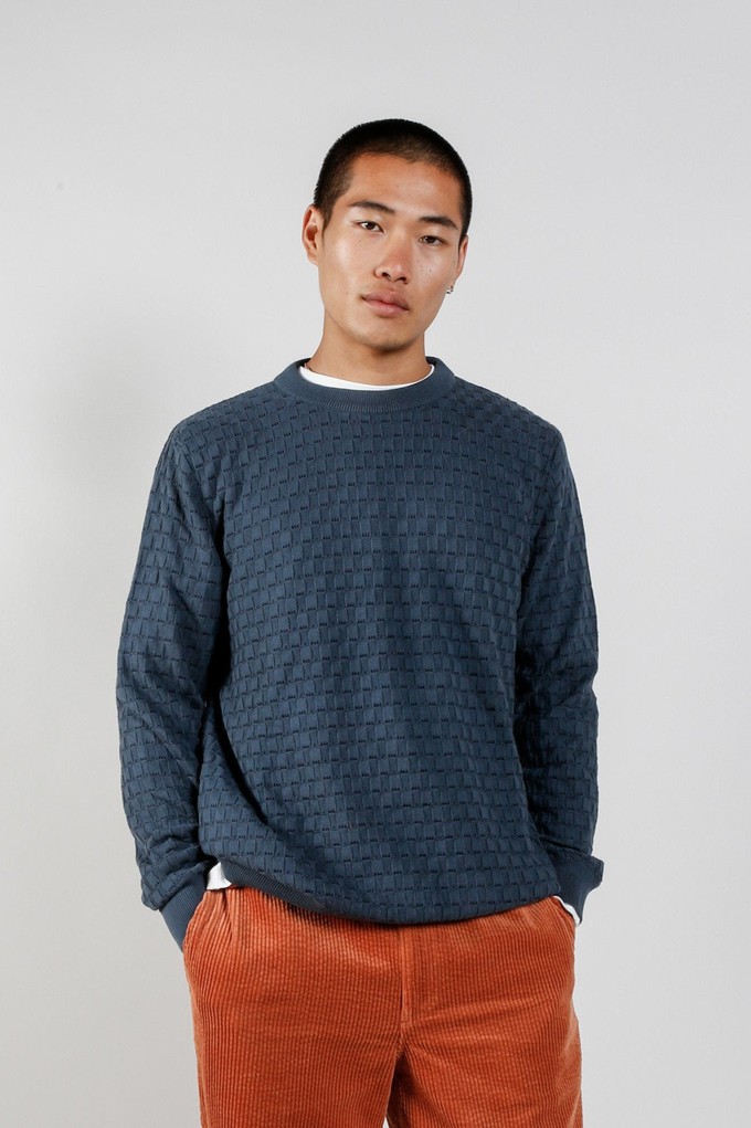 LIAM - GOTS Organic Cotton Jumper Teal from KOMODO