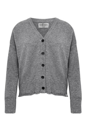 BINKY Cashmere Cardigan - Grey from KOMODO