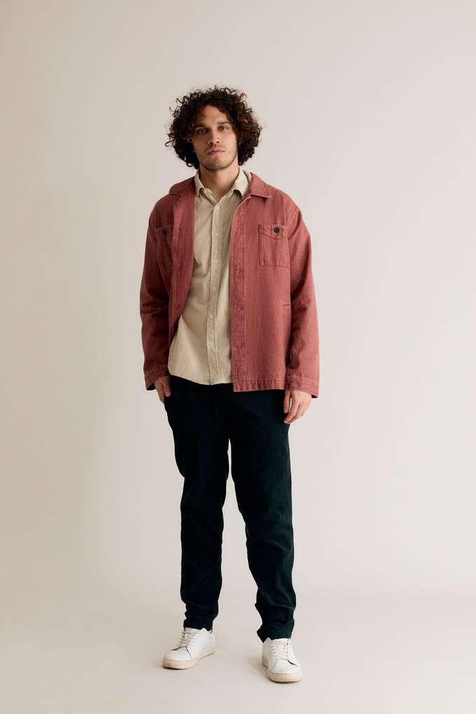 STANLEY Overshirt - Red Wash from KOMODO