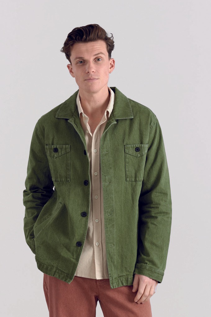 STANLEY Overshirt - Green Wash from KOMODO