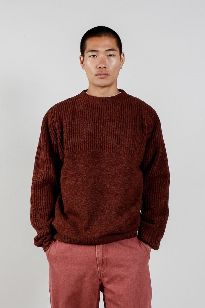 WEST Wool Jumper - Chestnut from KOMODO