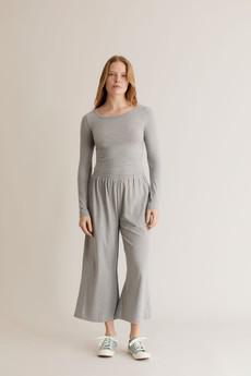 DIANA Lounge Pant - GOTS Organic Cotton Grey via KOMODO