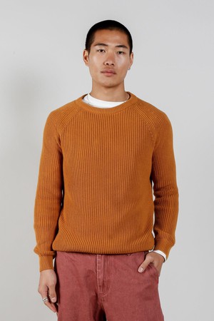 SERGIO - Organic Cotton Jumper Mustard from KOMODO