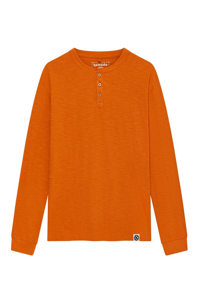 ARLO -  Organic Cotton Top Burnt Orange from KOMODO