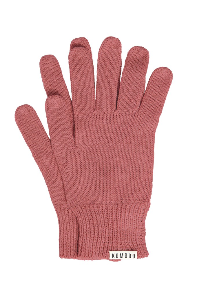 CITY Organic Cotton Gloves - Pink from KOMODO