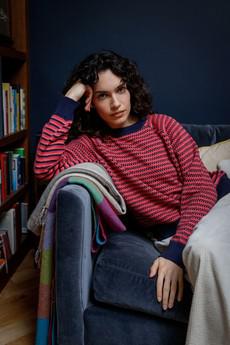 FIRENZE GOTS Organic Cotton Jumper - Fire via KOMODO