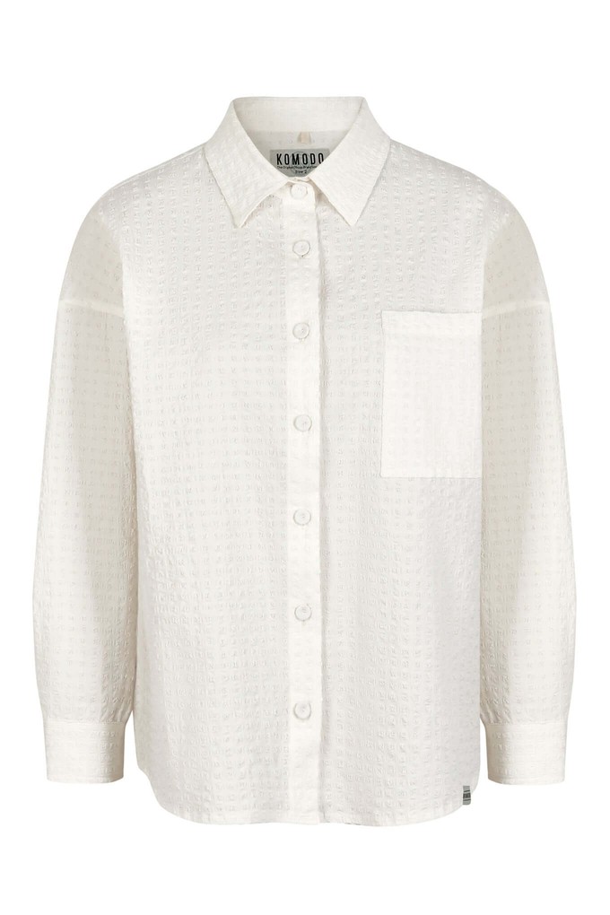 HANAKO - Organic Cotton Shirt White from KOMODO