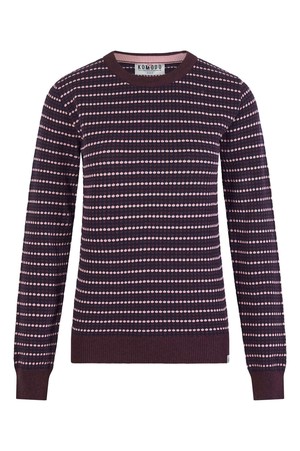 TINA - GOTS Organic Cotton Jumper Plum from KOMODO