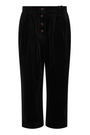 FRISA - Organic Cotton Trouser Black from KOMODO