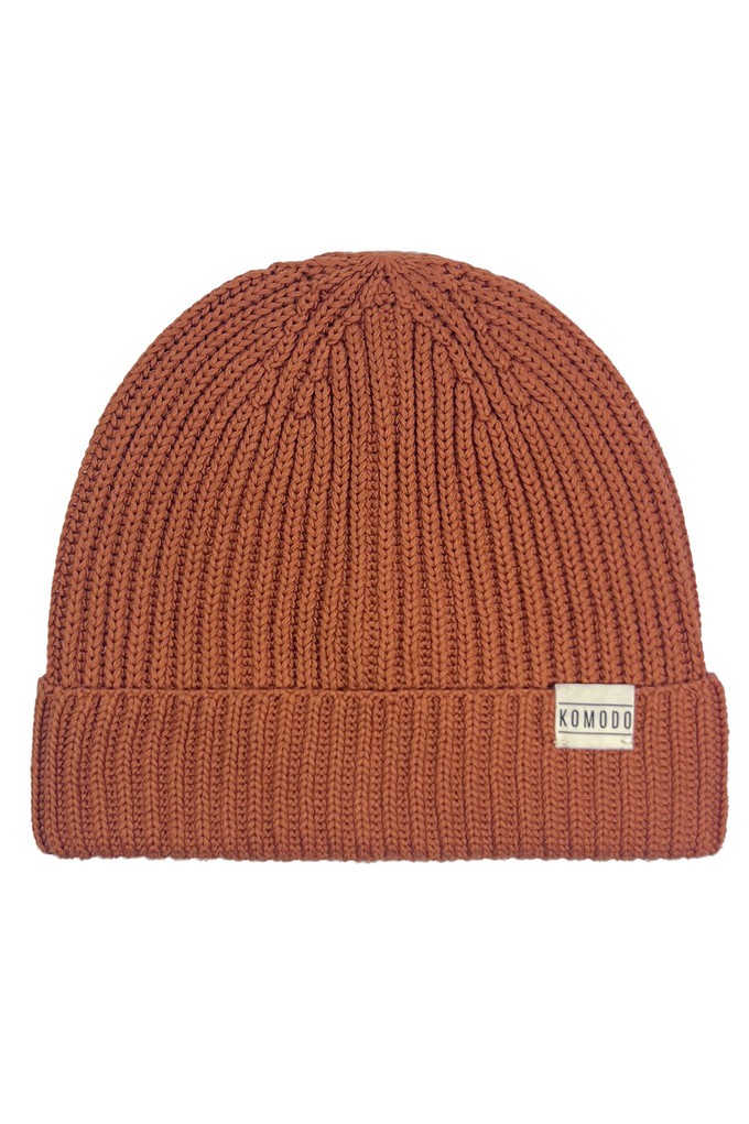 TOWN Organic Cotton Beenie Hat - Ginger from KOMODO