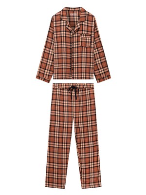 JIM JAM Womens Organic Cotton Pyjama Set - Clay from KOMODO