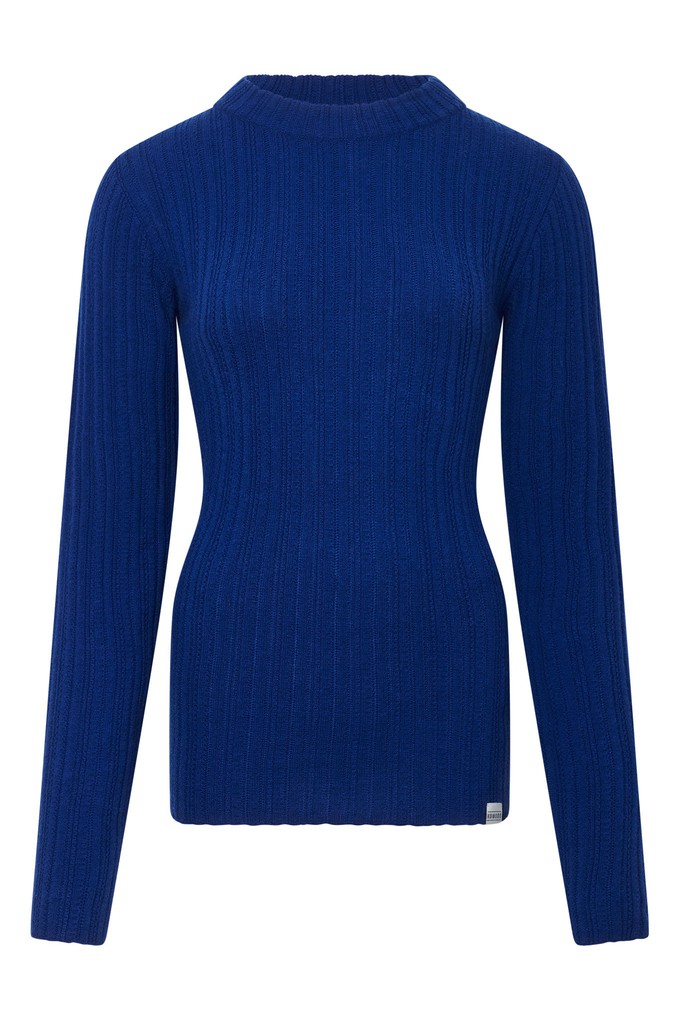 LUCKY Wool Blend Jumper - Navy from KOMODO