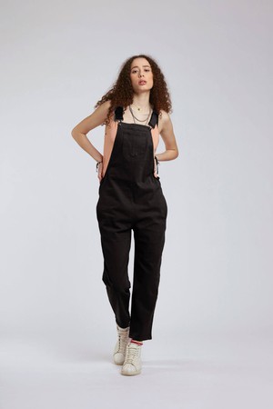 JOY - Organic Cotton Dungarees Black from KOMODO