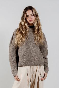 YARA Merino Wool Jumper - Biscuit via KOMODO