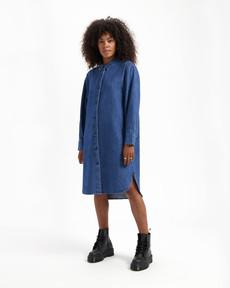 Sabine Denim Dress via Kuyichi