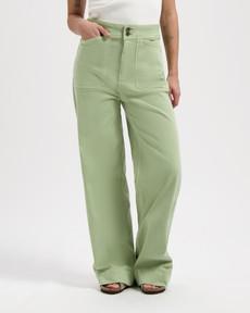 Farrah Worker Sage Green via Kuyichi