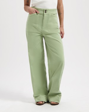 Farrah Worker Sage Green from Kuyichi