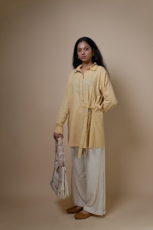 Meadows Angrakha Shirt from Lafaani